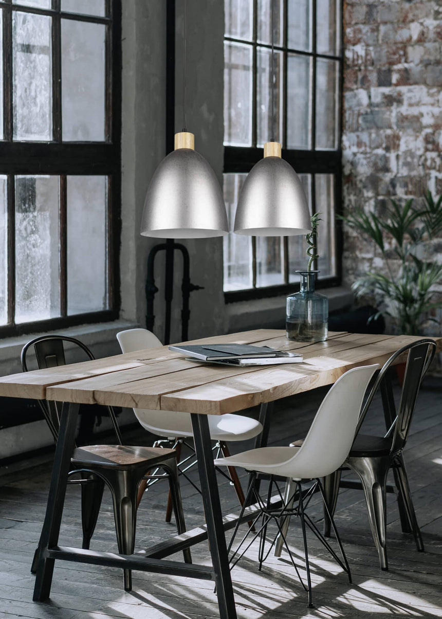 Trio Jagger Antique Nickel Metal Pendant Lamp R30681067