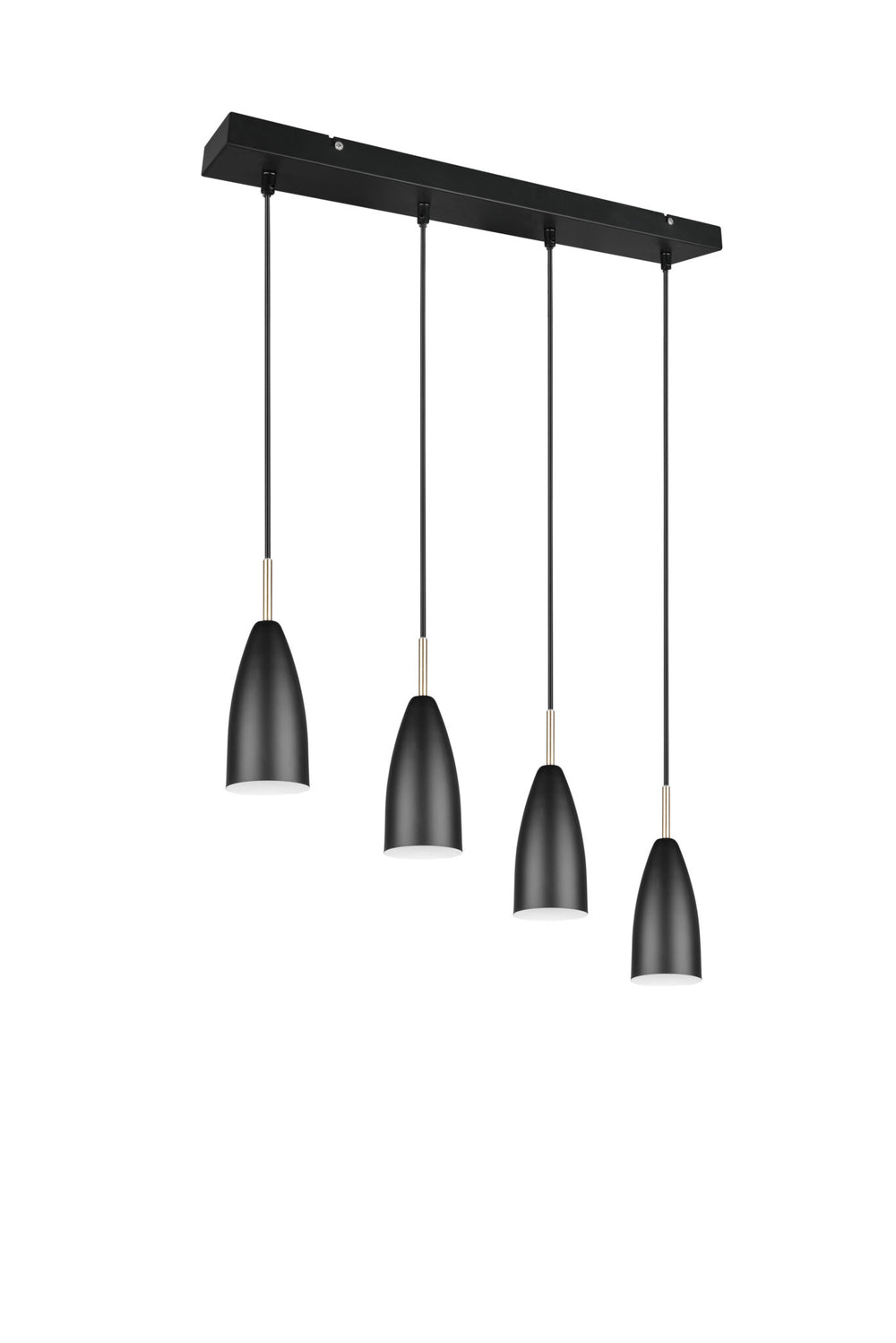 Trio Farin Black Mat Metal Pendant Lamp R30694032