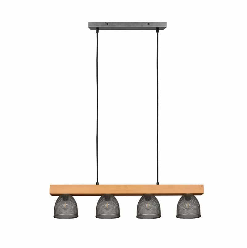 Trio Cestino Antique Nickel Metal Pendant Lamp R30704067