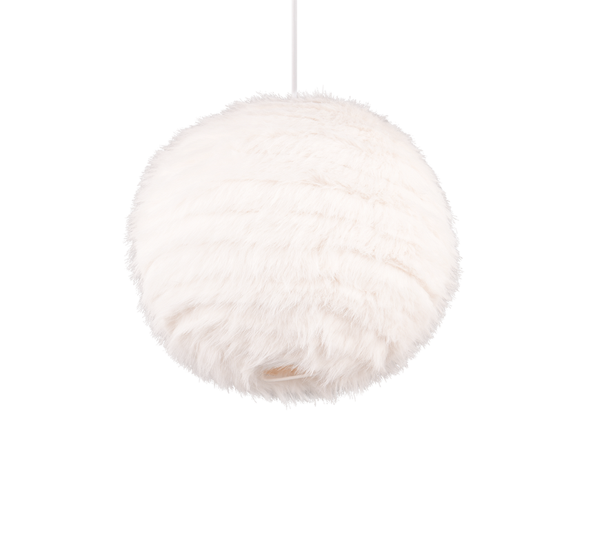 Lámpara de techo colgante Trio Furry LED blanco 3000K 150cm R31581001
