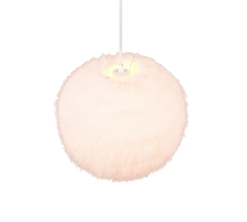 Lámpara de techo colgante Trio Furry LED blanco 3000K 150cm R31581001