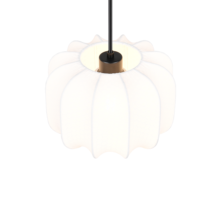 Lámpara de techo colgante Trio Madeline negro mate 150cm R31971001 - vista 2