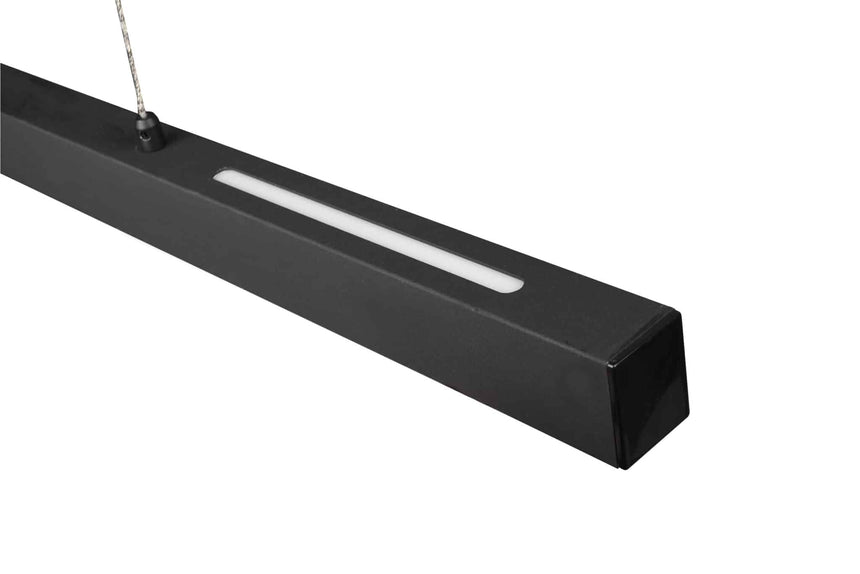 Trio Paros Lámpara colgante LED de metal negro mate R32043132