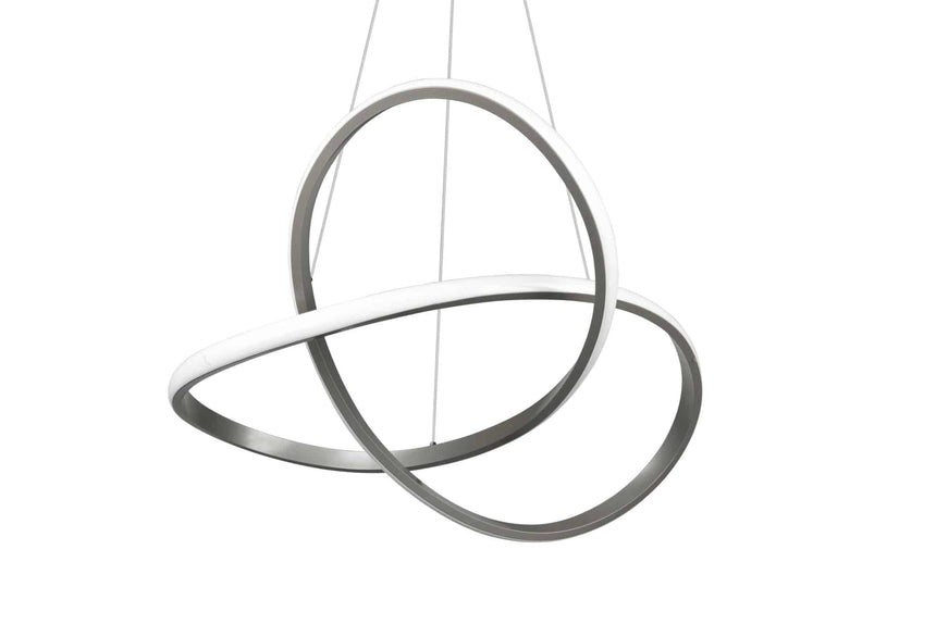 Trio Course Matte Nickel Metal LED Pendant Lamp R32051407