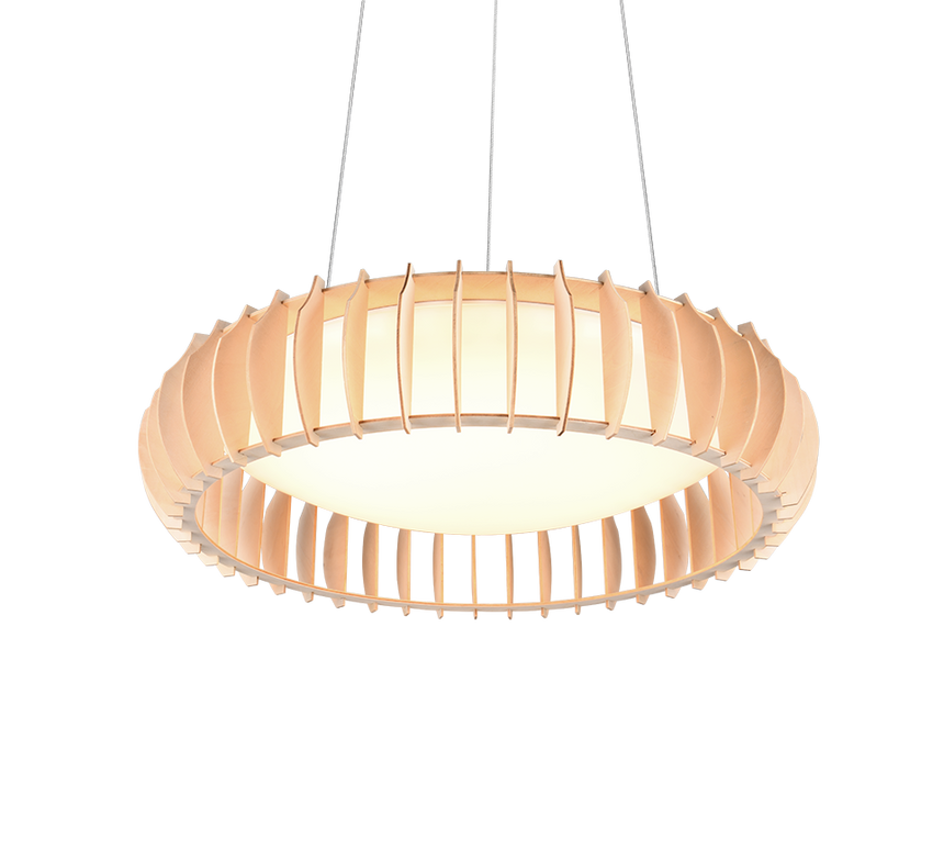 Lámpara de techo colgante Trio Monte LED blanco CCT 150cm R32171930
