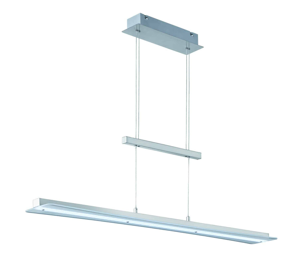 Trio Smash Matte Nickel Metal LED Pendant Lamp R32421107