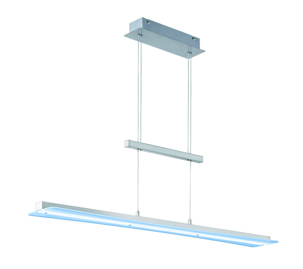 Trio Smash Matte Nickel Metal LED Pendant Lamp R32421107