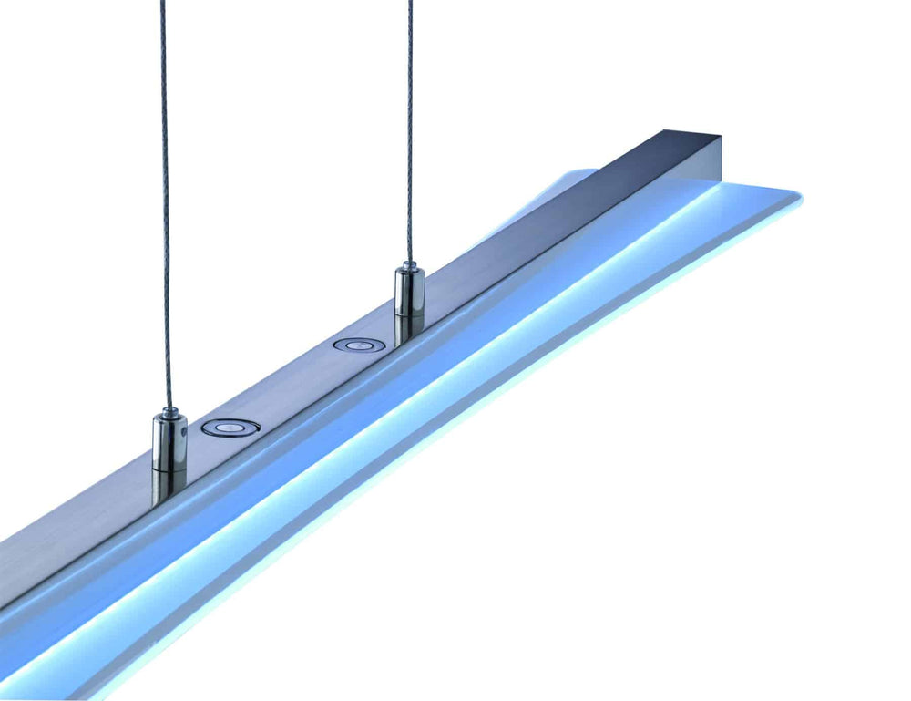 Trio Smash Matte Nickel Metal LED Pendant Lamp R32421107