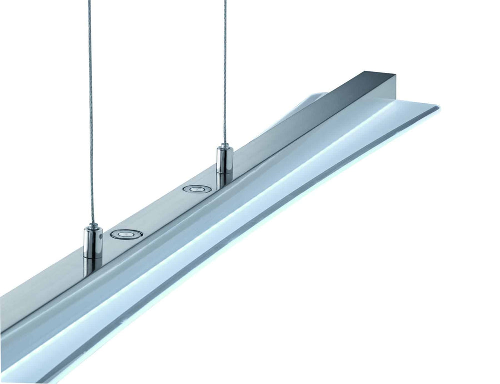 Trio Smash Matte Nickel Metal LED Pendant Lamp R32421107
