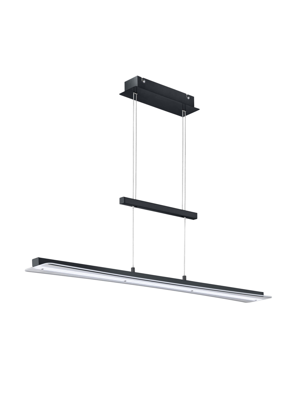 Trio Smash Black Mat Metal LED Pendant Lamp R32421132