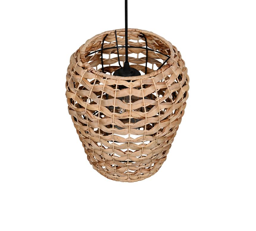 Lámpara de techo colgante Trio Jean LED negro mate 2700K 150cm R36221036