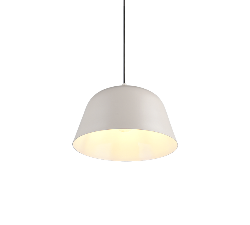 Lámpara de techo colgante Trio Tova LED gris cálido 2700K 150cm R36411076