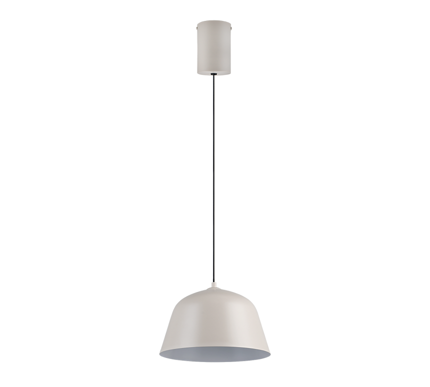 Lámpara de techo colgante Trio Tova LED gris cálido 2700K 150cm R36411076