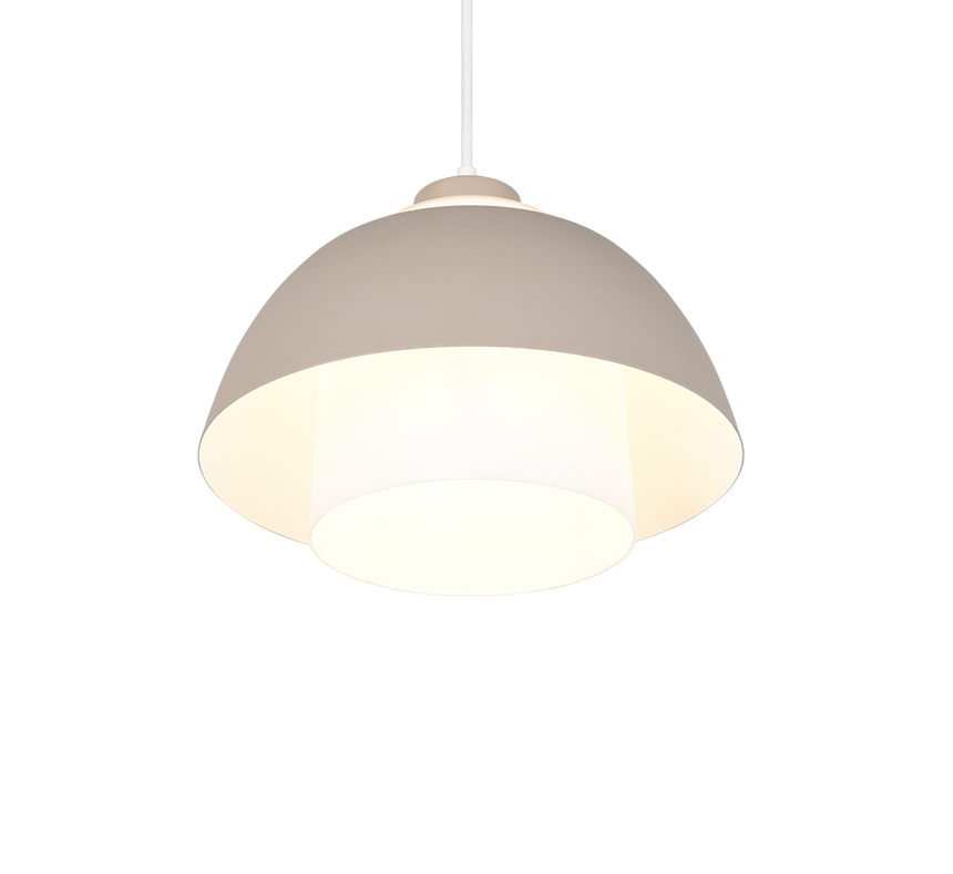 Lámpara de techo colgante Trio Tilos LED warm beige 2700K 150cm R36501943