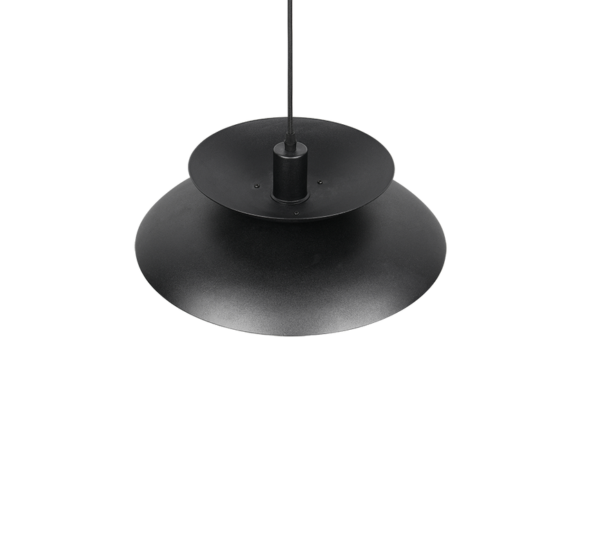 Lámpara de techo colgante Trio Amarila LED negro mate 2700K 150cm R36841932
