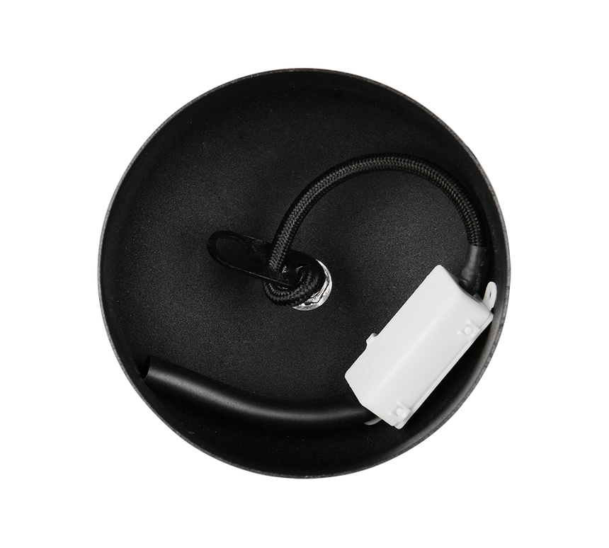 Lámpara de techo colgante Trio Amarila LED negro mate 2700K 150cm R36841932