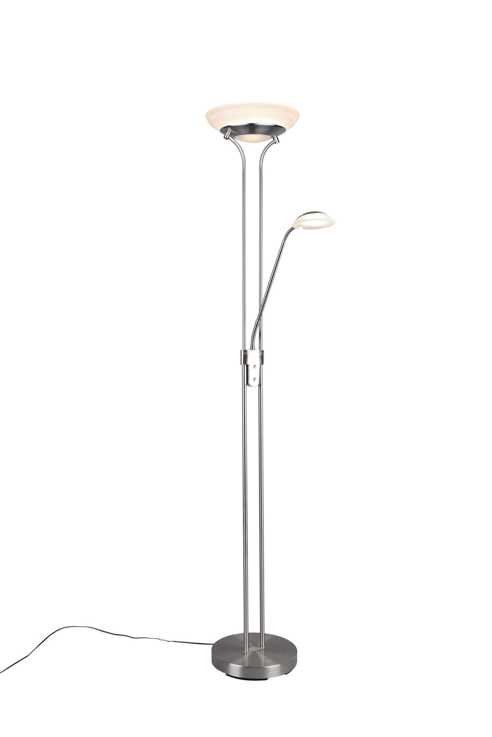 Trio Orson Matte Nickel Metal LED Floor Lamp R40073507