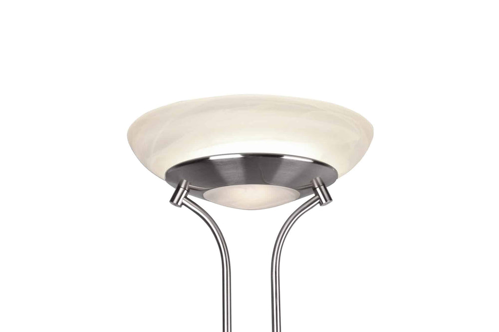 Trio Orson Matte Nickel Metal LED Floor Lamp R40073507