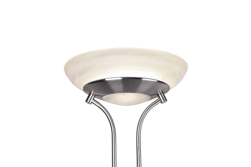Trio Orson Matte Nickel Metal LED Floor Lamp R40073507