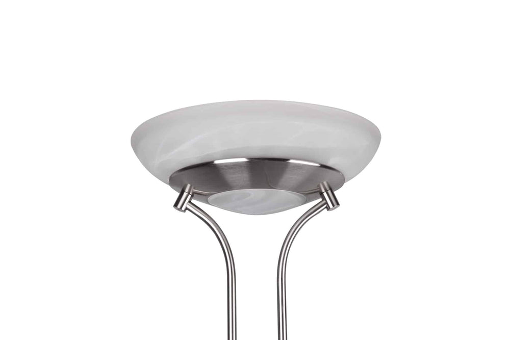 Trio Orson Matte Nickel Metal LED Floor Lamp R40073507