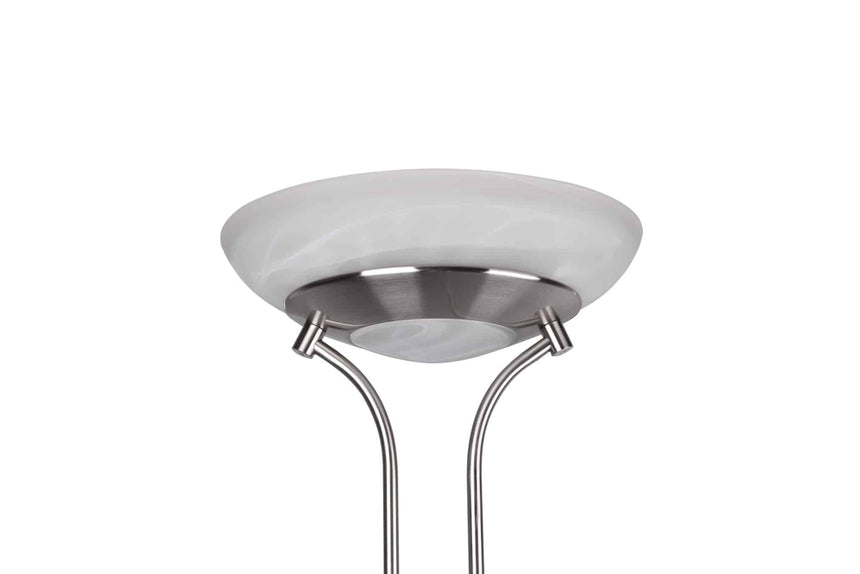 Trio Orson Matte Nickel Metal LED Floor Lamp R40073507