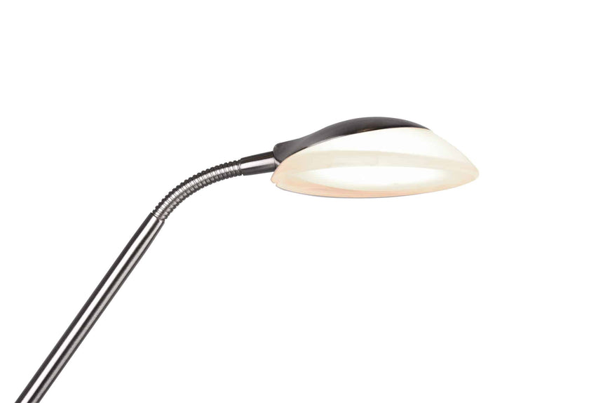 Trio Orson Matte Nickel Metal LED Floor Lamp R40073507
