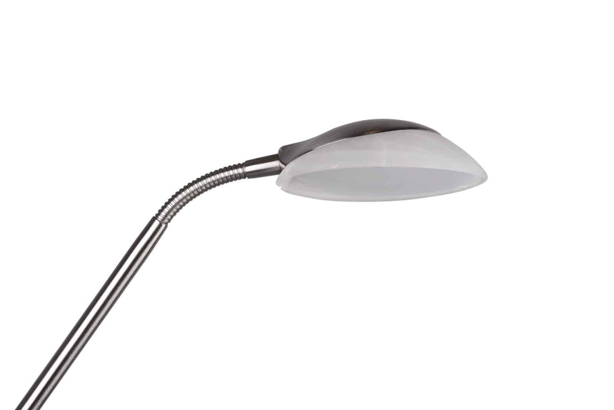 Trio Orson Matte Nickel Metal LED Floor Lamp R40073507