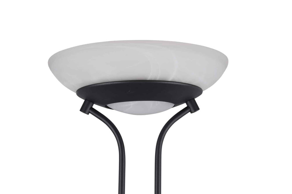 Trio Orson Black Mat Metal LED Floor Lamp R40073532