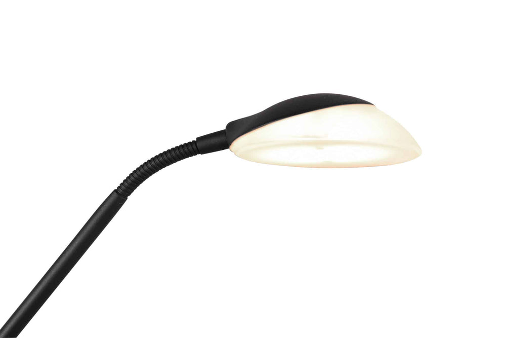 Trio Orson Black Mat Metal LED Floor Lamp R40073532