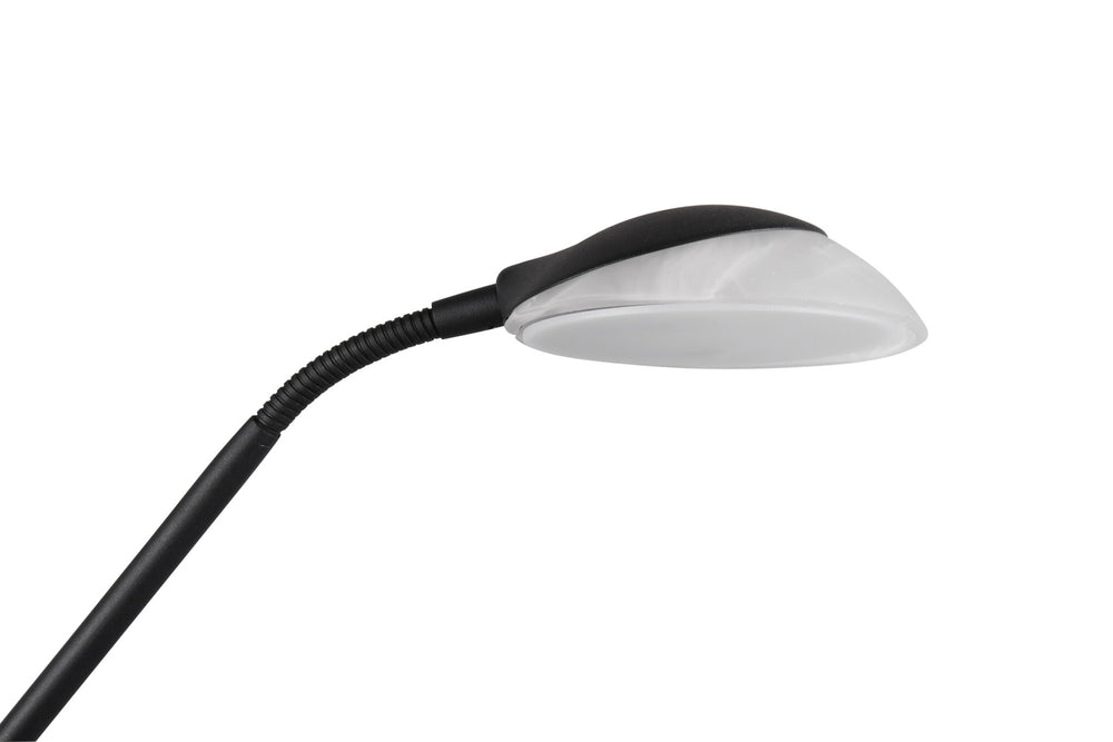Trio Orson Black Mat Metal LED Floor Lamp R40073532
