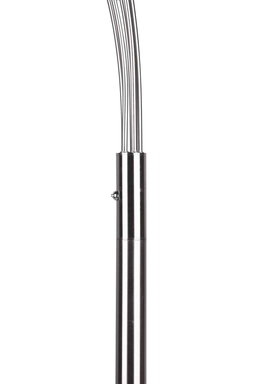 Trio Reed Matte Nickel Metal LED Floor Lamp R41031507