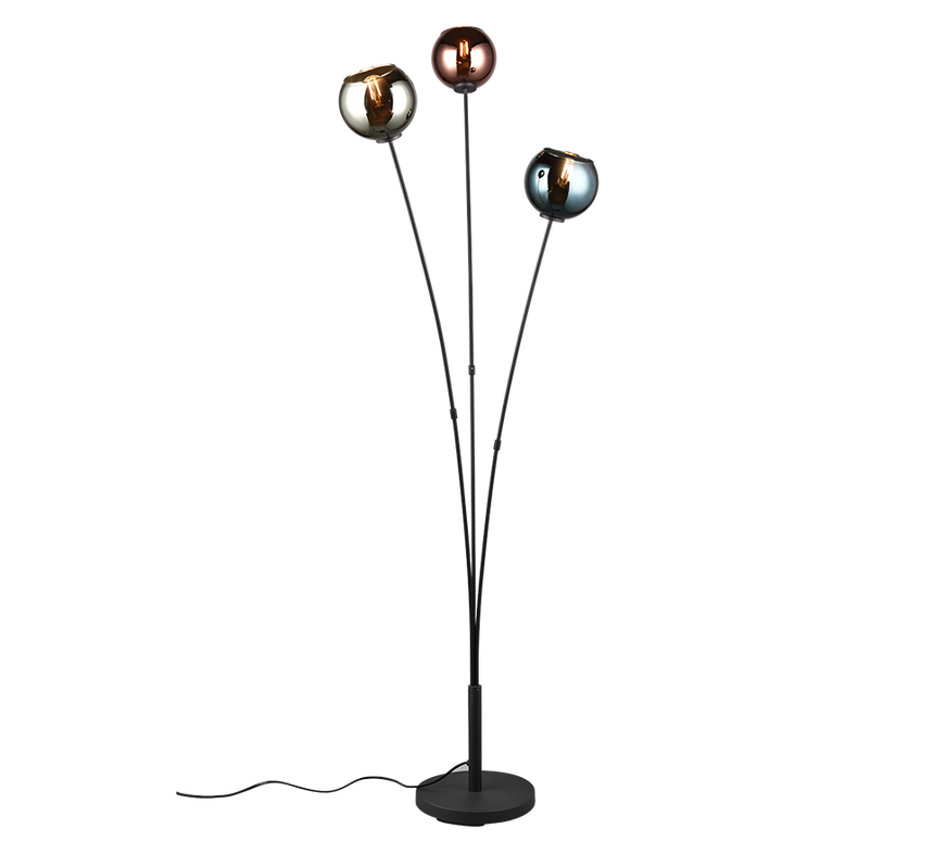Trio Sheldon Lámpara de pie metal multicolor R41303017