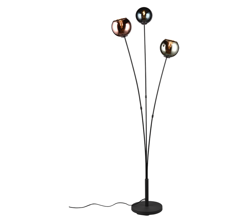 Trio Sheldon Lámpara de pie metal multicolor R41303017