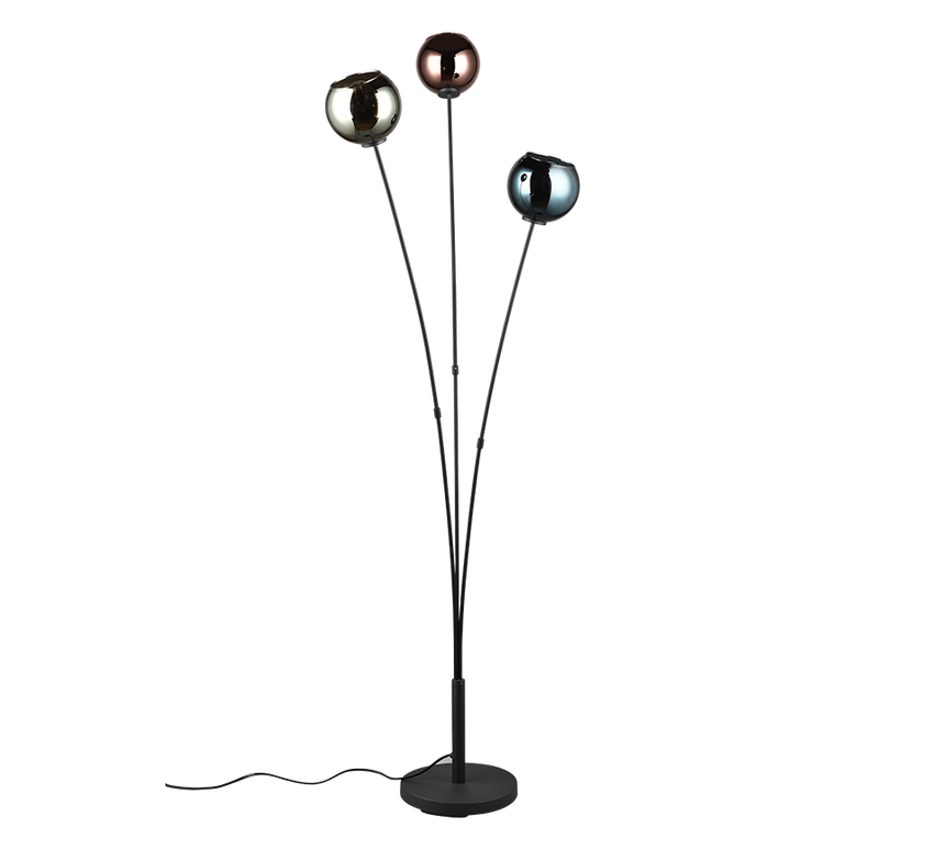 Trio Sheldon Lámpara de pie metal multicolor R41303017