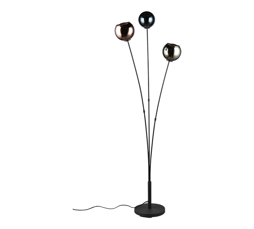 Trio Sheldon Lámpara de pie metal multicolor R41303017