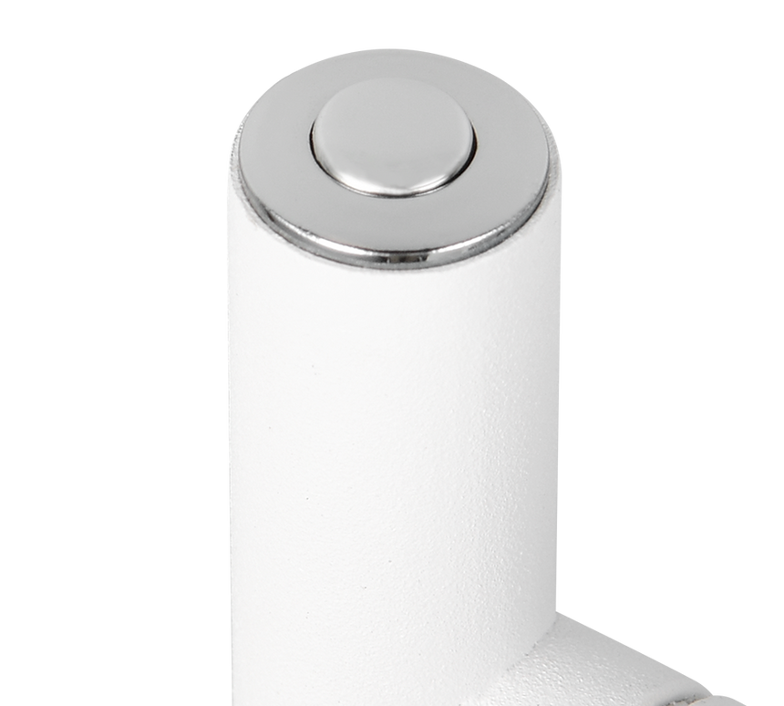 Lámpara de pie Trio Blake LED blanco mate táctil 3000K 125cm R42111131