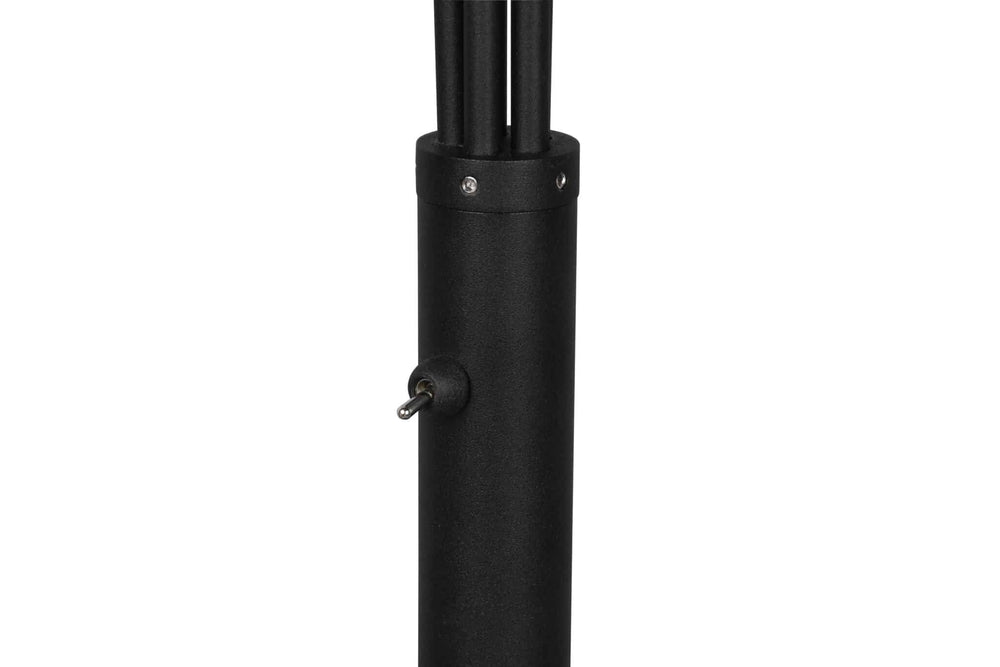 Trio Dito Black Mat Metal Floor Lamp R46155032