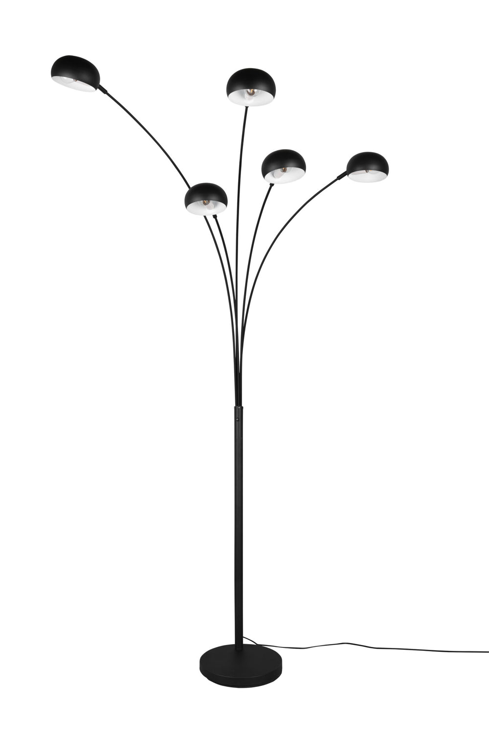 Trio Dito Black Mat Metal Floor Lamp R46155032
