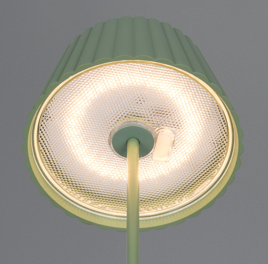 Trio Suarez LED Portable and rechargeable floor lamp pistachio green R47706149