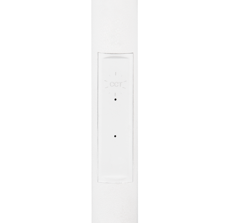 Lámpara de pie Trio Specter LED blanco mate 178cm R47841131