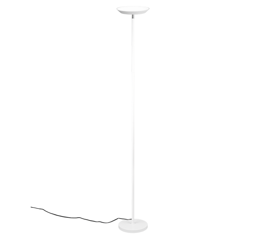 Lámpara de pie Trio Specter LED blanco mate 178cm R47841131