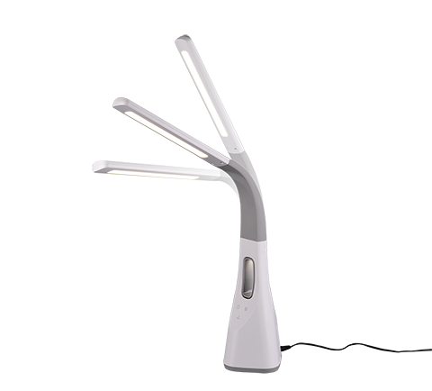 Flexo de sobremesa Trio Vento LED blanco táctil 3000K regulable R50381101