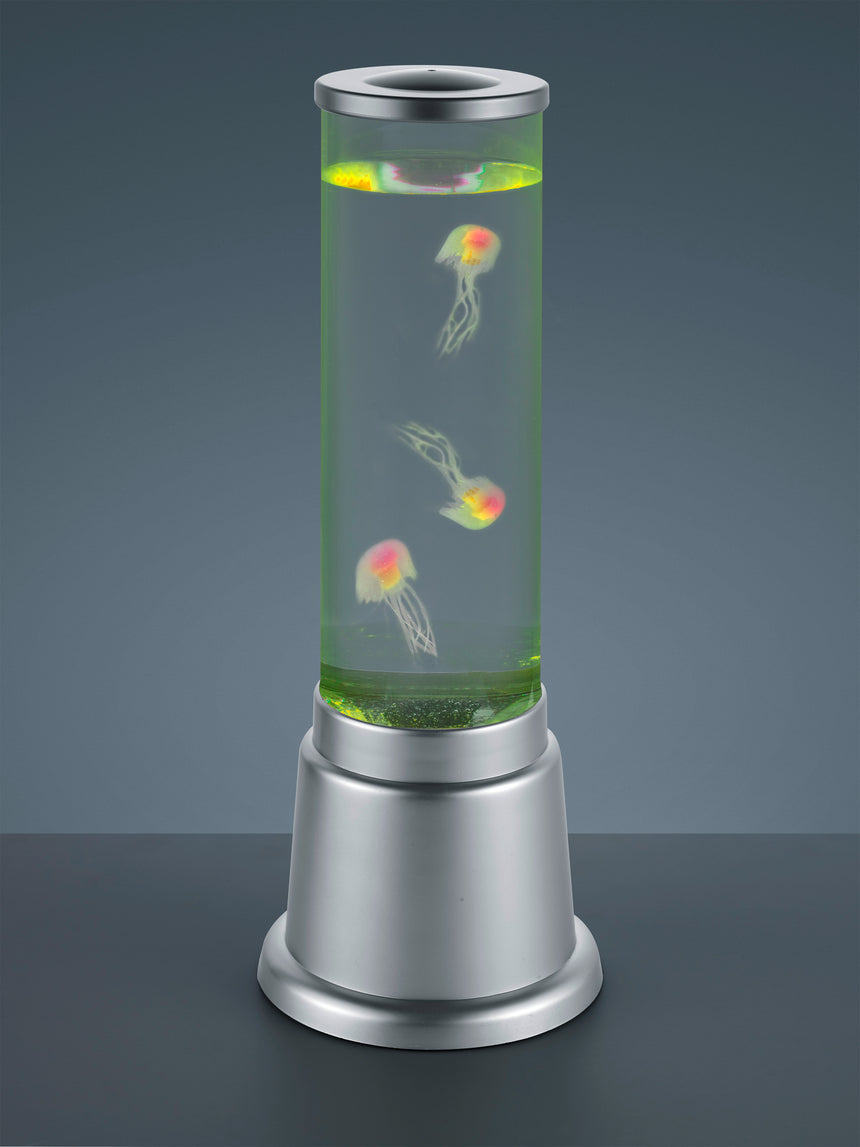 Lámpara de sobremesa Trio Jelly LED titan 36cm R50701187