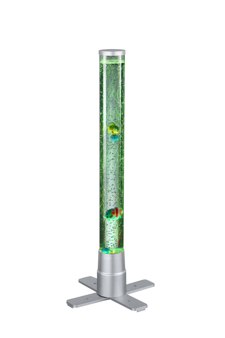 Lámpara de sobremesa grande Trio Motion LED titán 3000K 61cm R50711187