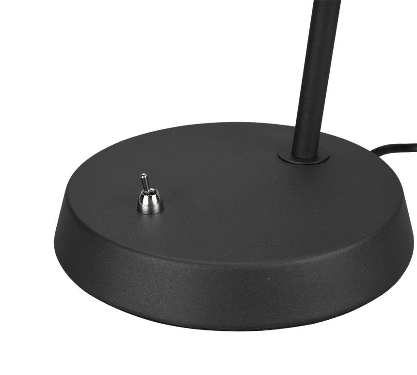 Lámpara de sobremesa Trio Enzo LED negro mate 3000K 50,1cm R50781032