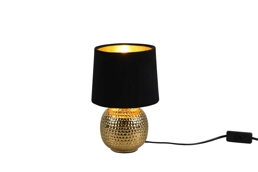 Trio Sophia Ceramic Table Lamp Gold R50821002