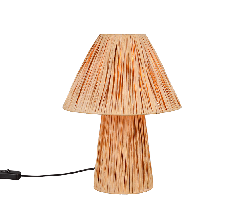 Lámpara de sobremesa Trio Anea LED natural finish 2700K 31cm R51752036
