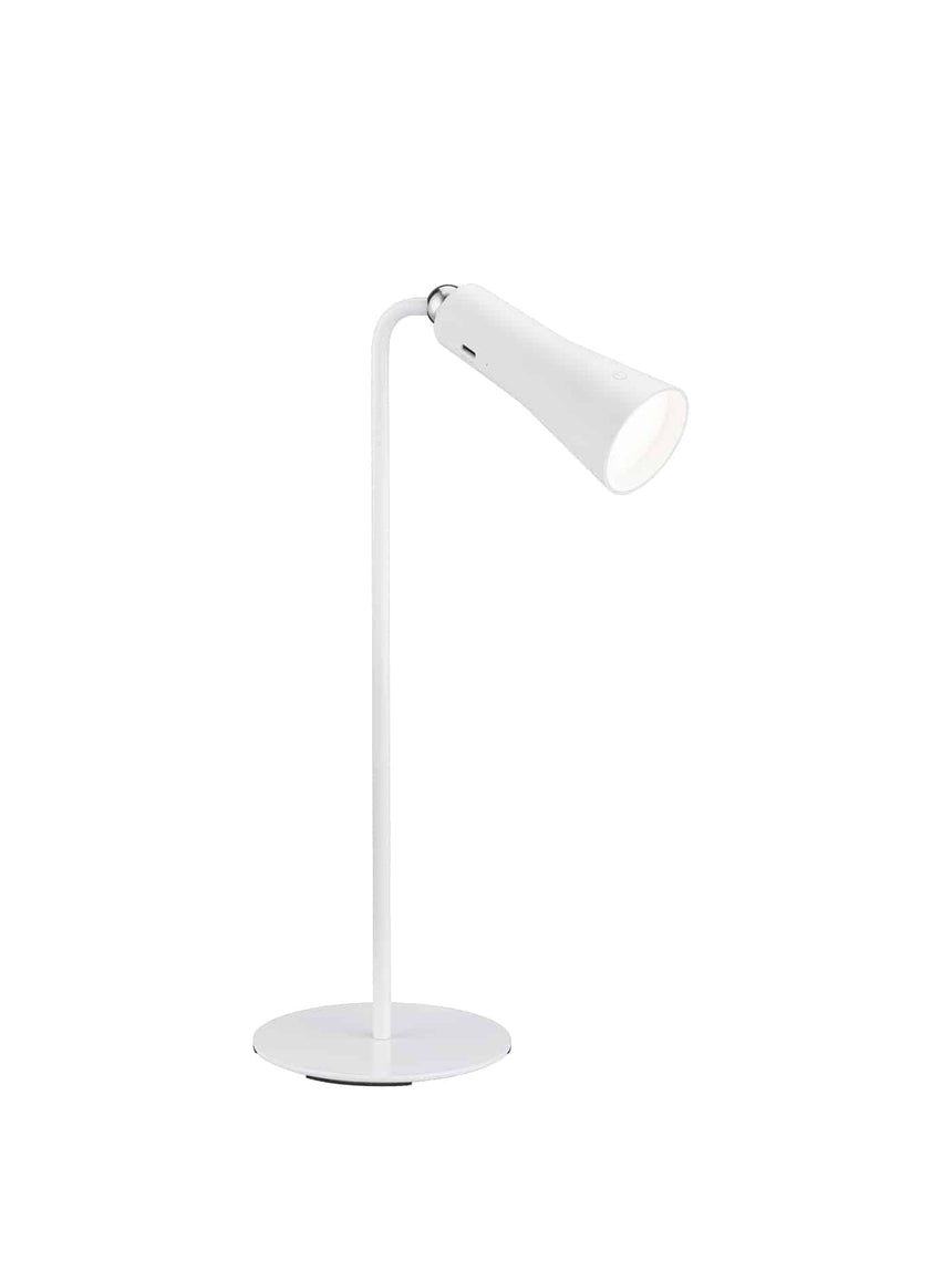 Trio Maxi Lámpara de mesa exterior portátil LED blanco R52121131