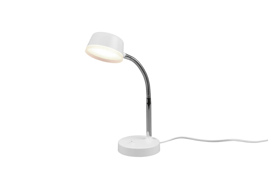 Trio Kiko White Plastic LED Table Lamp R52501101