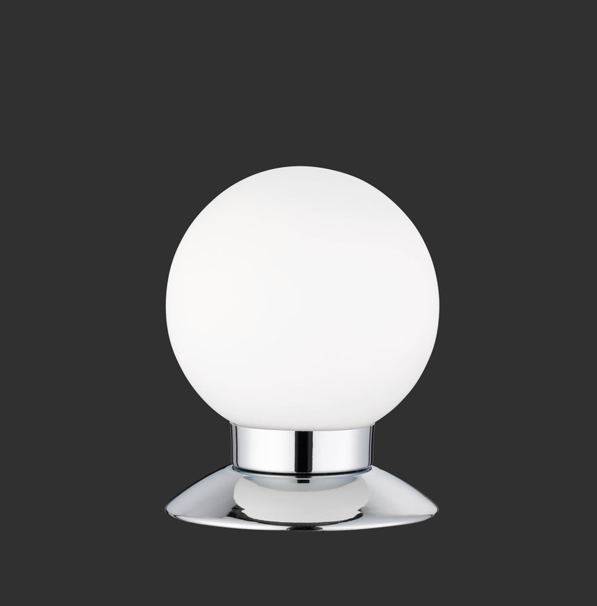 Lámpara de sobremesa Trio Princess LED cromo táctil 3000K R52551906